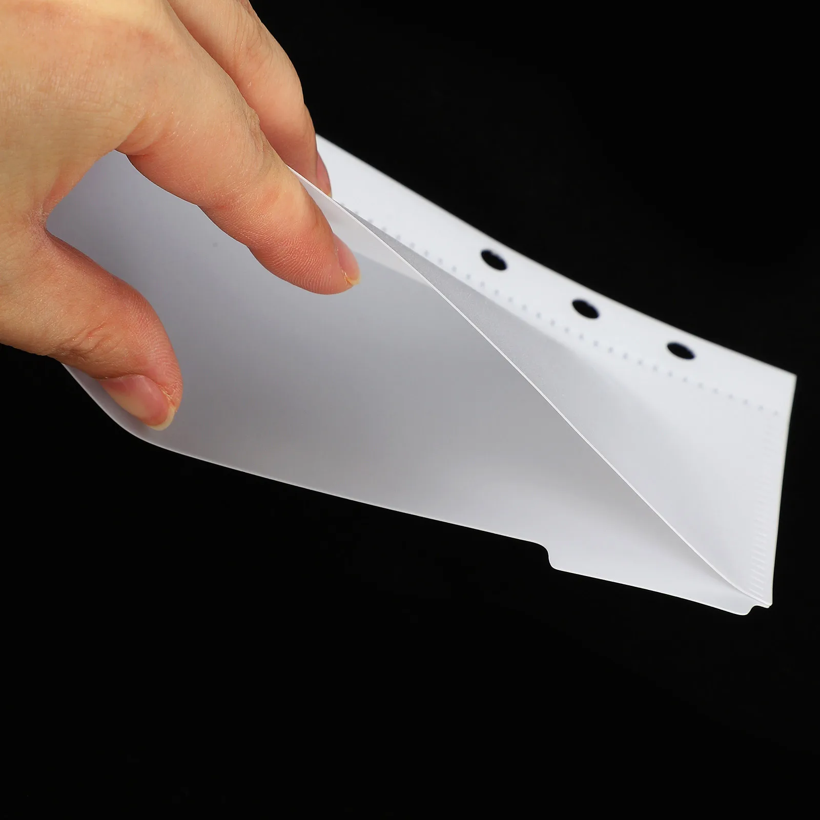 

Loose-leaf Notebook Refill Reusable Pocket Binder Inserts Portable Sleeves Daily Use Multi-use Pockets Replaceable Small