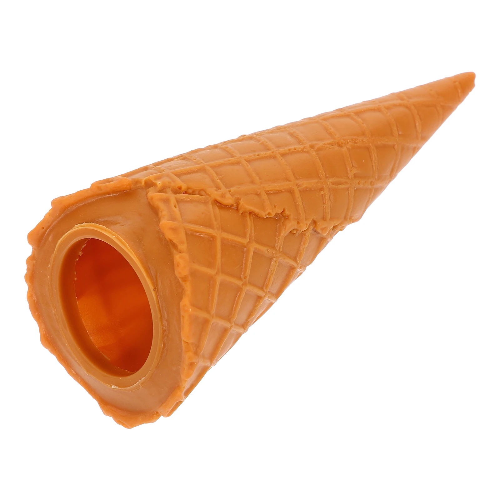 

Large Size Simulated Ice Cream Cone Faux Waffle Dessert Display Model Prop Lifelike Food Sample for Shop Decoration Photography