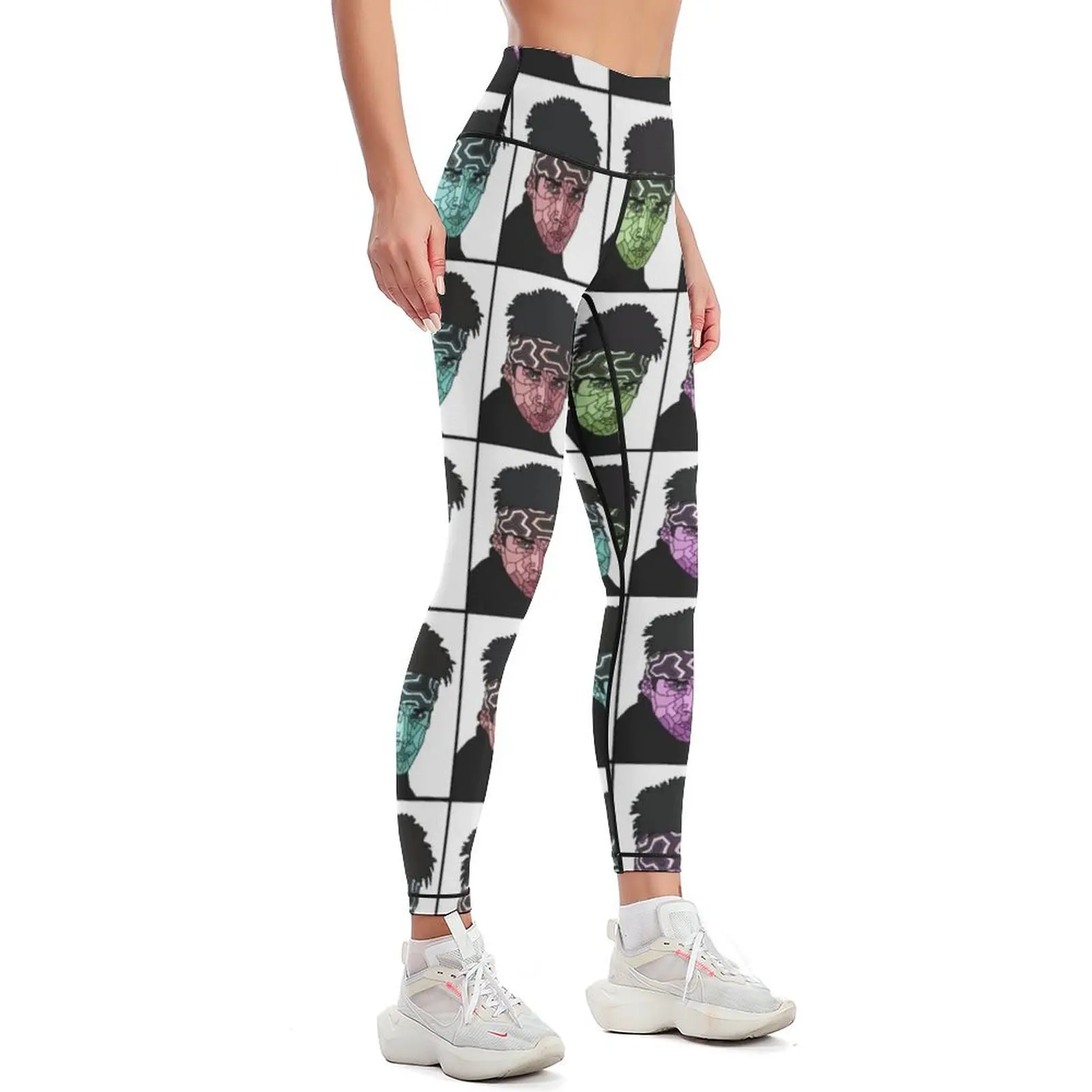 Leggings Zoolander para mulheres, Leggings Esportivos para Ginásio, Push Up Sportswear para Feminino