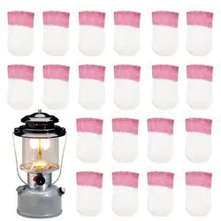 Propane Lantern Mantles Outdoor Propane Lanterns Mantles 20Pcs Outdoor Camping Lights U-shape Light Mantle Camping Lantern