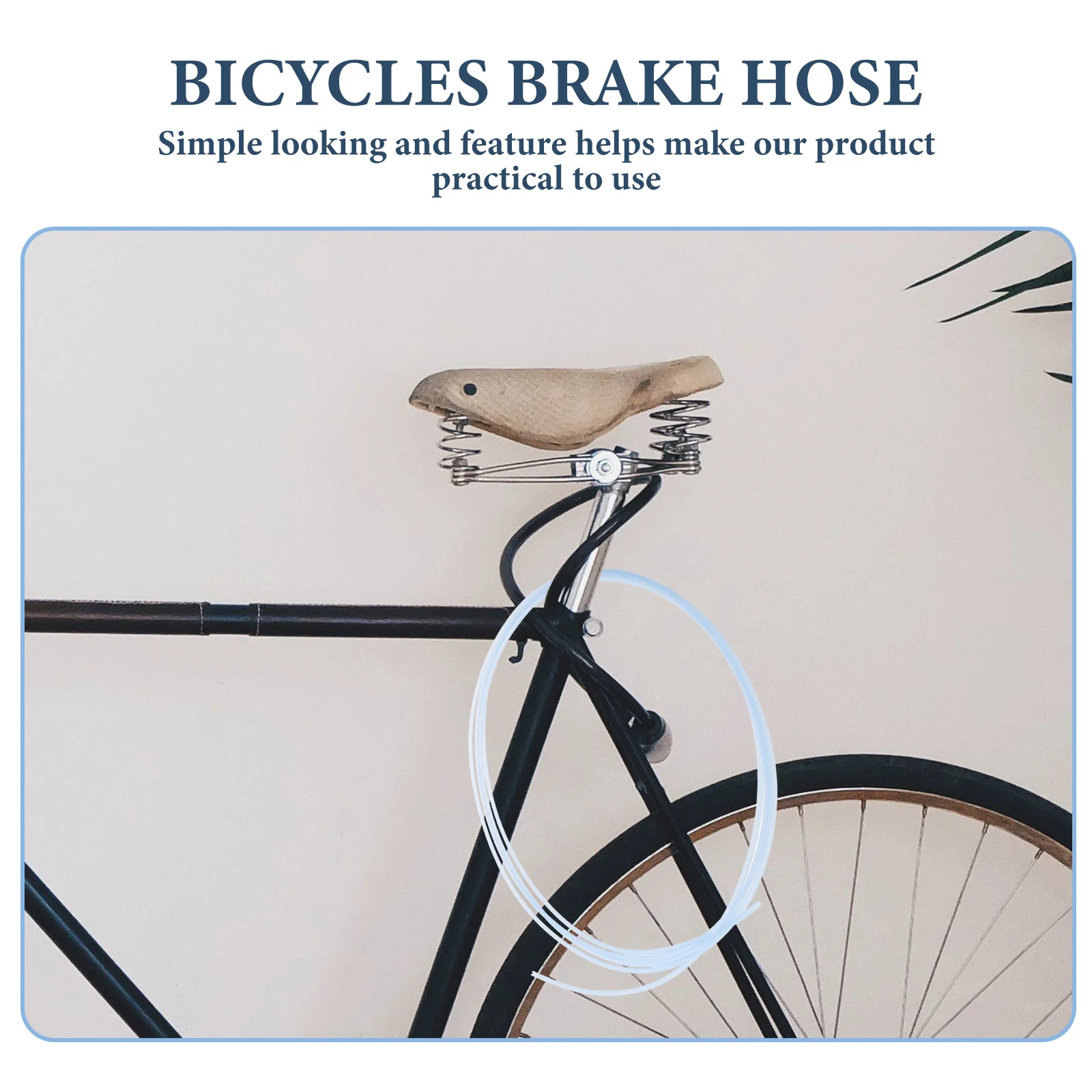 

Hose Tube For Bike Disc Brake Extended Waterproof Wear-Resistant Cycling Brake Cable With Fully Oiled Inner Tube For Road