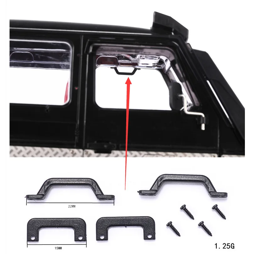 Handle for 1/12 MN99S Defender G500 WPL Half Truck Simulation Parts RC Car Upgrade Accessories carro de control remoto