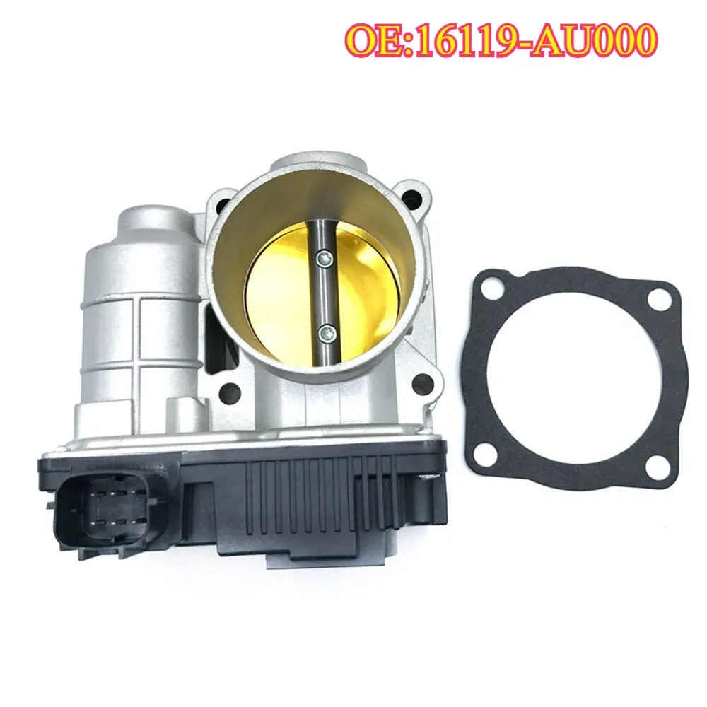 

High Quality New For 16119-AU000 Throttle Body Assembly For Nissan Sentra Sunny B15 1.8L Primera P12 16119-AU003 16119-AU00A