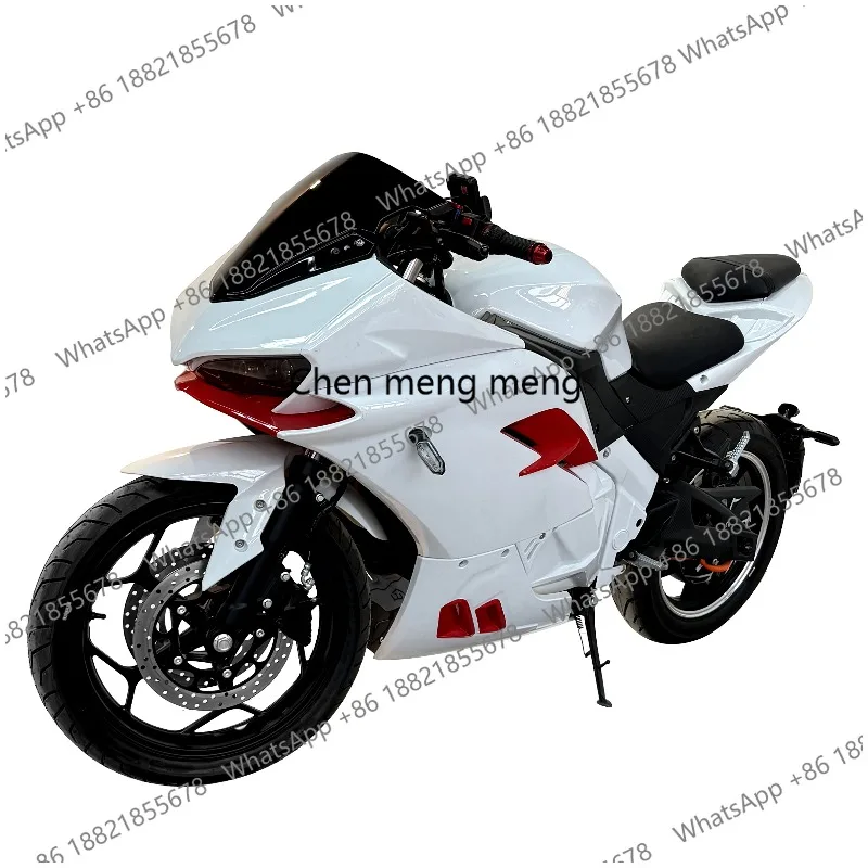 2025  High-Speed Adult 3000W Power with Intelligent Digital Application Sensor Technology Electric Motorcycle for Adults