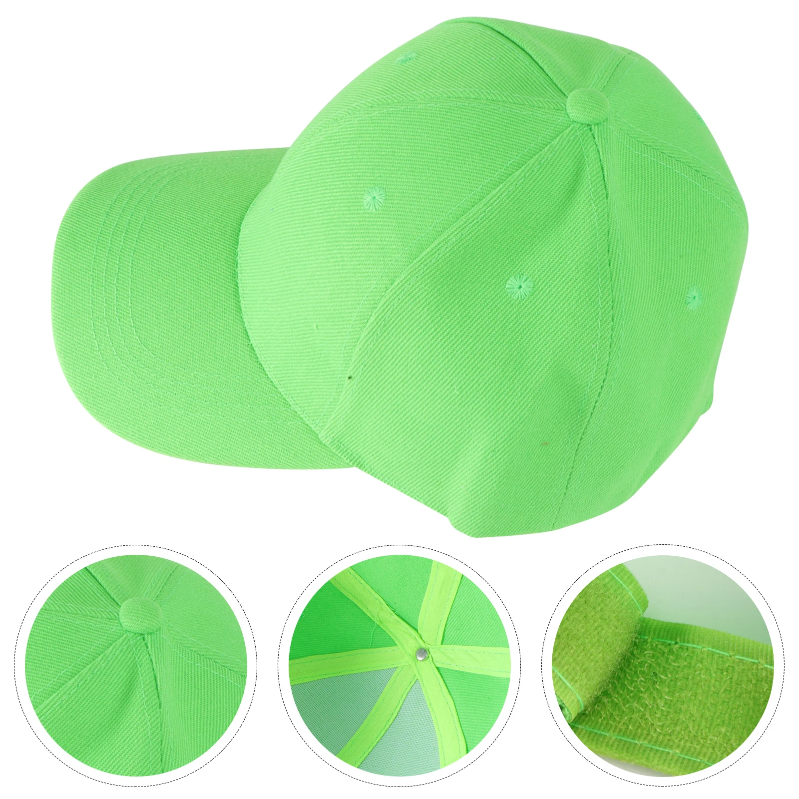

Green Baseball Cap Has Cotton Clothing St. Patrick's Day Hat Peaked Ireland Men Women
