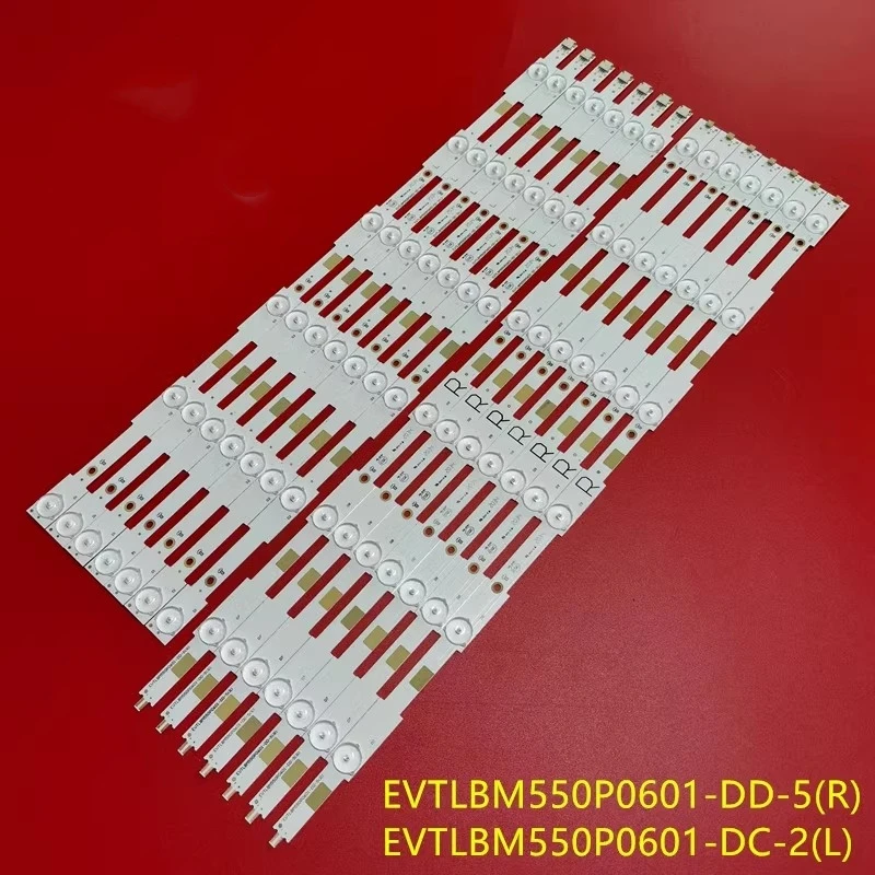 LED backlight Strip(14)for 55PUT6400 55PUX6400 55PUK6400 55PUH6400 EX-55037013-3F585 55037003 TPT550J1-QVN03.U EVTLBM550E0601 DQ