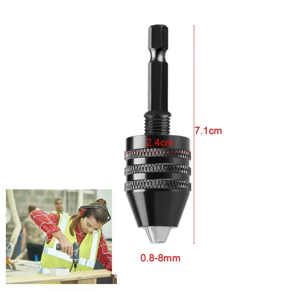 1/4" Hex Shank Quick Change Adapter 0.8-3.8mm Electric Grinding Tool Set