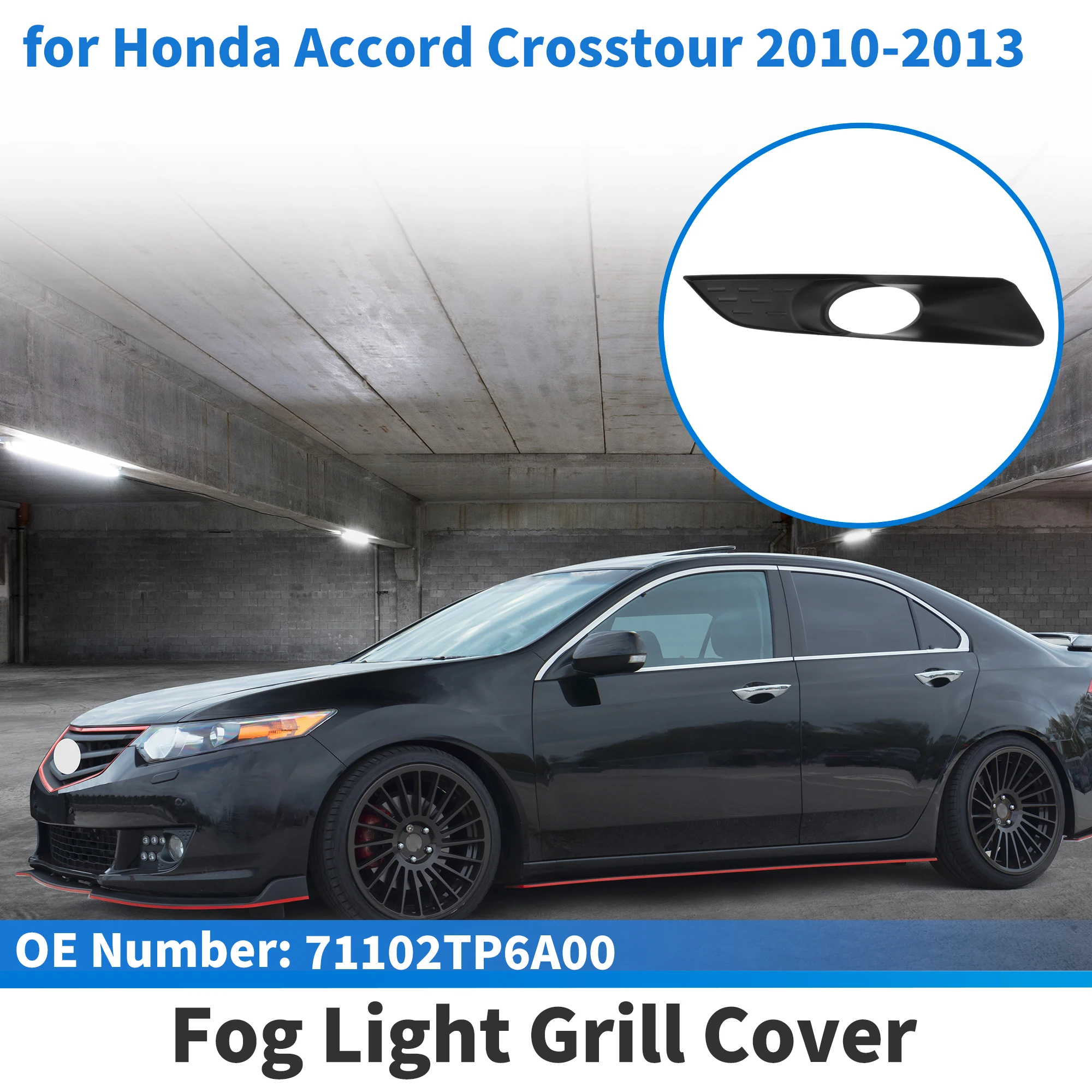 

UXCELL передняя правая противотуманная фара гриль No 71102TP6A00 для Honda Accord Crosstour 2010-2013