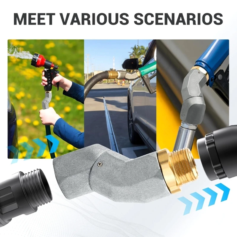 3/4 polegadas combustível mangueira giratória 360 Conector rotativo Fuels Manguar