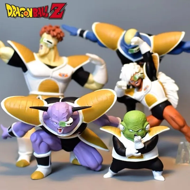 5pcs Dragon Ball Figure Ginyu Force Jeice Ginyu Guldo Recoom Burter Action Pvc Amine Collection Model Birthday Gift Toys