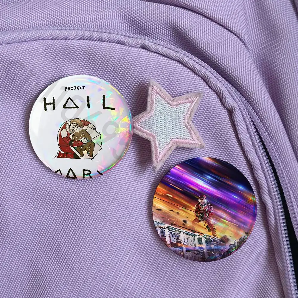 project hail mary ryan gosling 25mm 75mm 44mm 58mm 32m Brooches Badges Pins for Accessories
