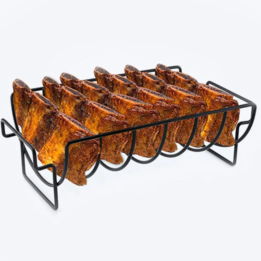 

Barbecue Grill BBQ Rack Outdoor Barbecue Rack Practical Barbecue Stand Barbecue Shelf