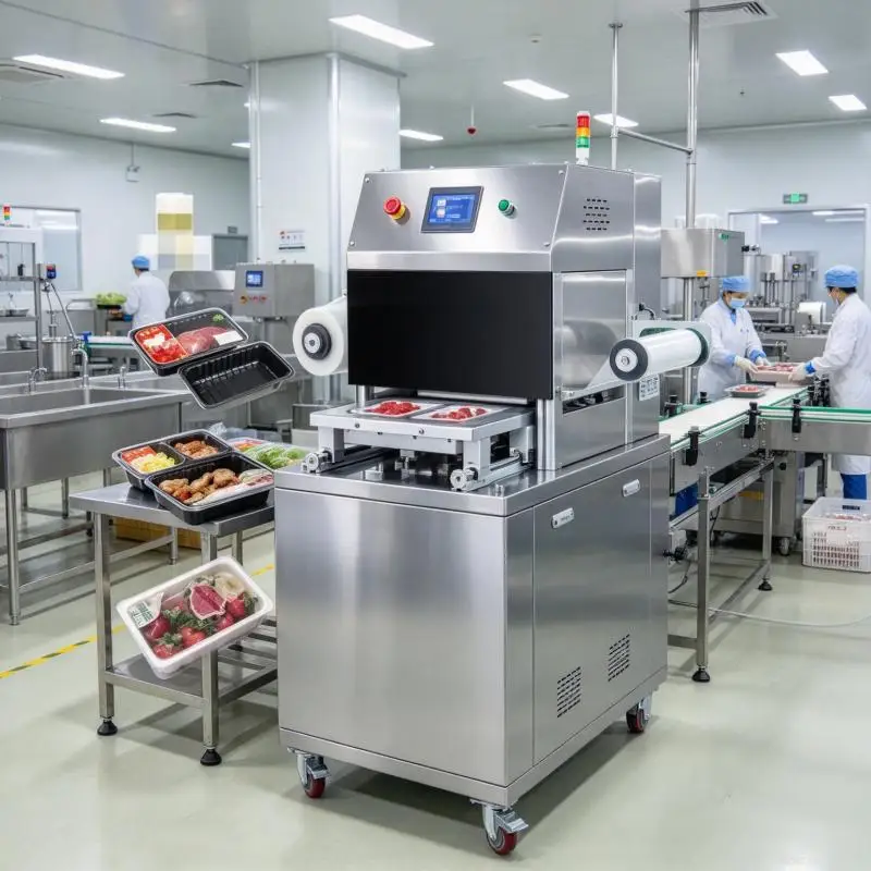 Semi Automatic Film Map Tray Seal Machine Induction Food Seal Tray Sealing Machine Parts