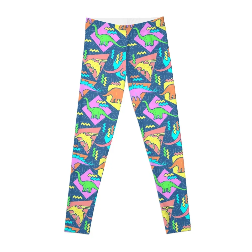 

Nineties Dinosaurs Pattern Leggings gym womans jogging pants Womens Leggings