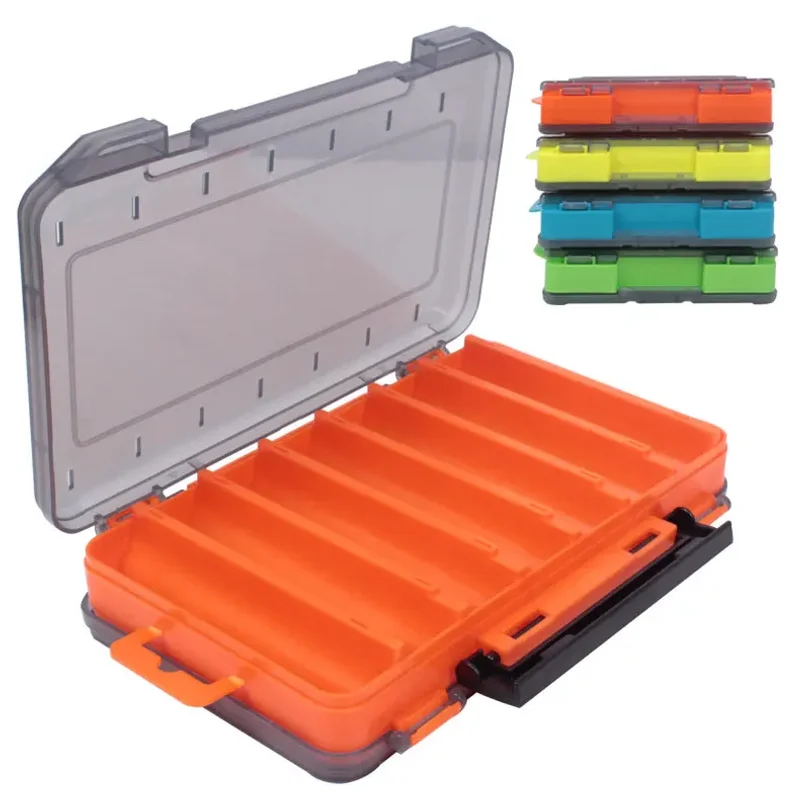 

Compartments Fishing Tackle Boxes Bait Lure Hook Accessories Storage Box High Strength Fishing Boxes Storage Case Container Bags