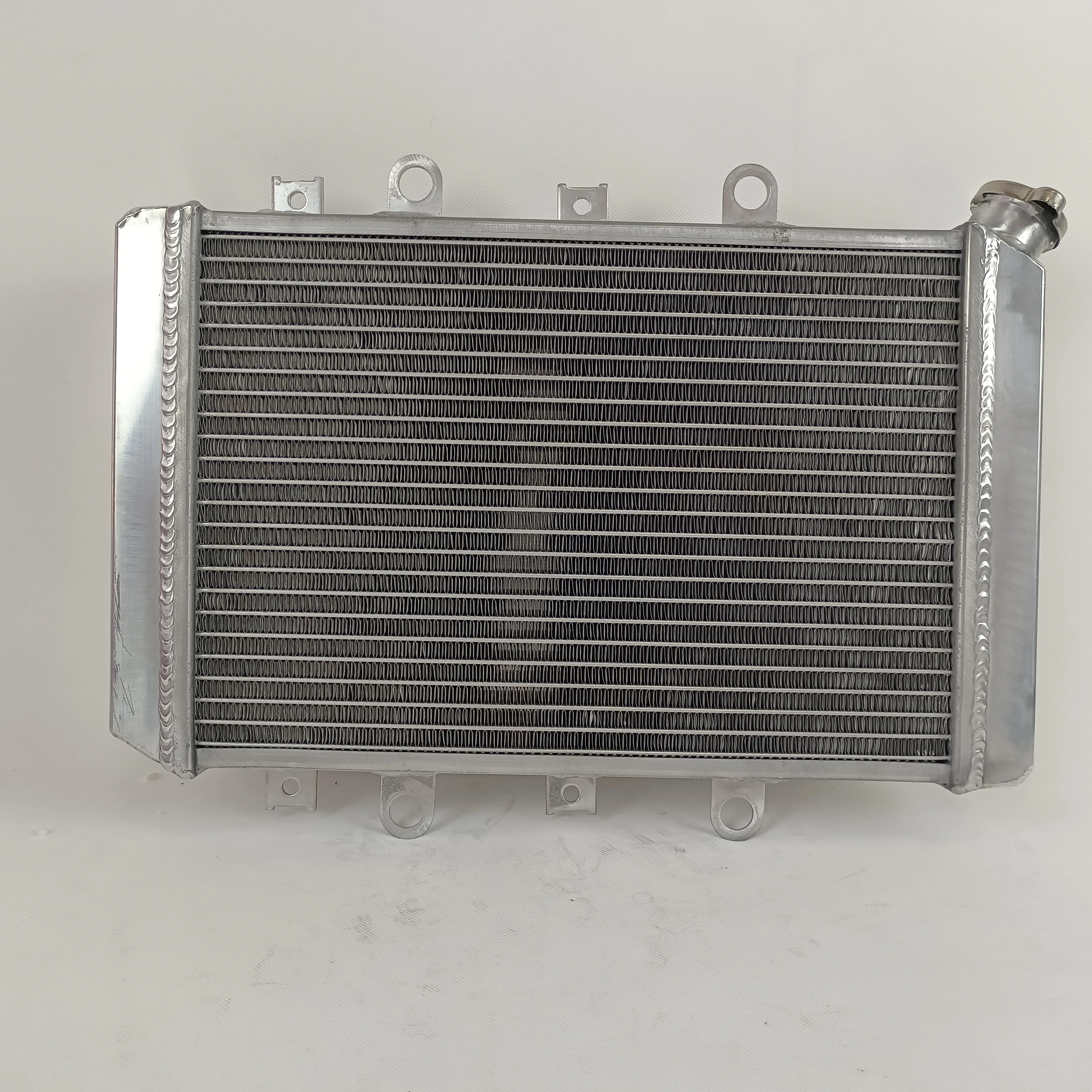 For 2007-2014 Yamaha Grizzly 550 700 Aluminum Radiator Cooler Cooling Coolant 2007 2008 2009 2010 2011 2012 2013 2014