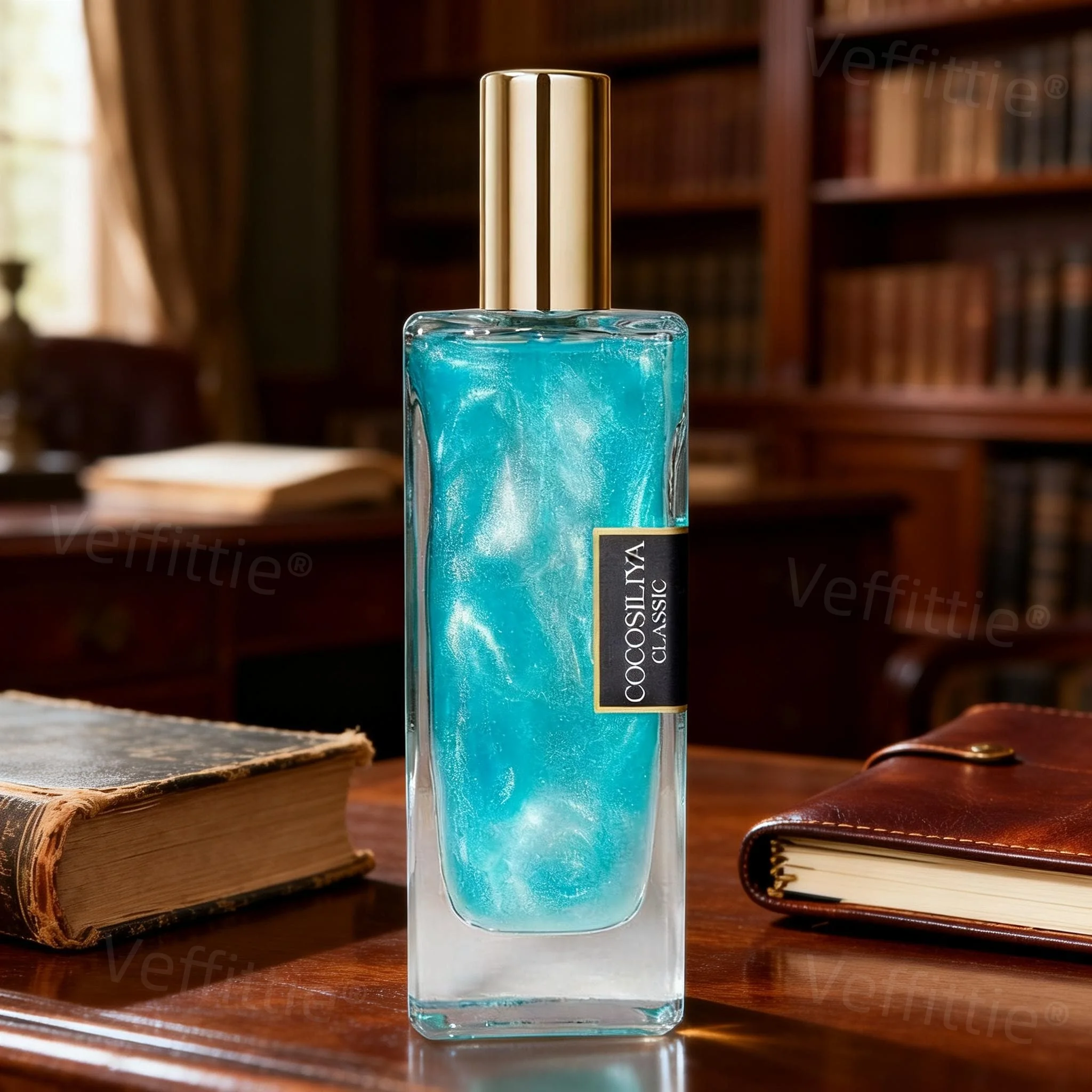 

Corporate Bluebell Elegance Cologne 1.7oz, Amber Woody Notes Golden Cap, Office Formal Aroma, Refined Wear for Modern Ladies