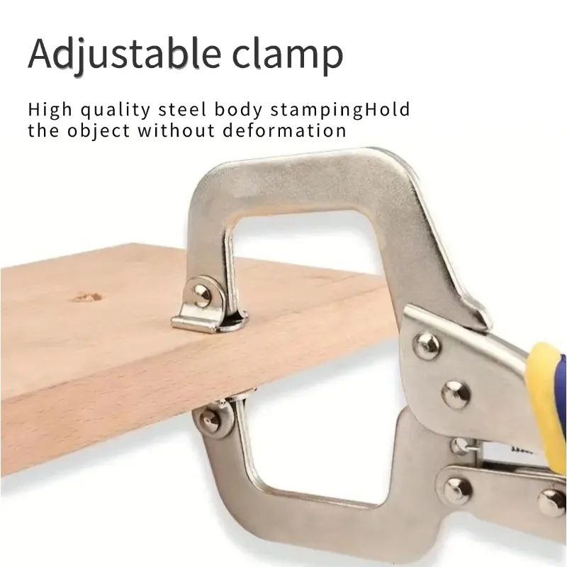 

11 inch C-Shaped Locking Pliers Adjustable Welding Clamps Heavy-Duty Vises Multifunctional Toughbuilt Woodworking Clamps Tools