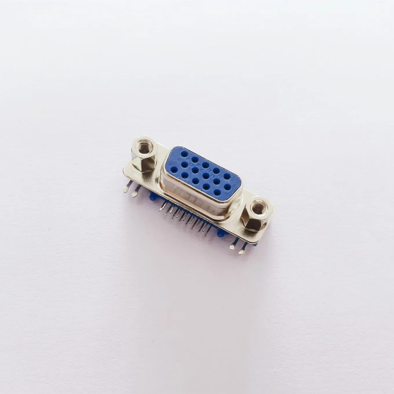 Original new 100% computer D-SUB15 female head 15POS DB15 female socket connector HDR15 ultra-thin