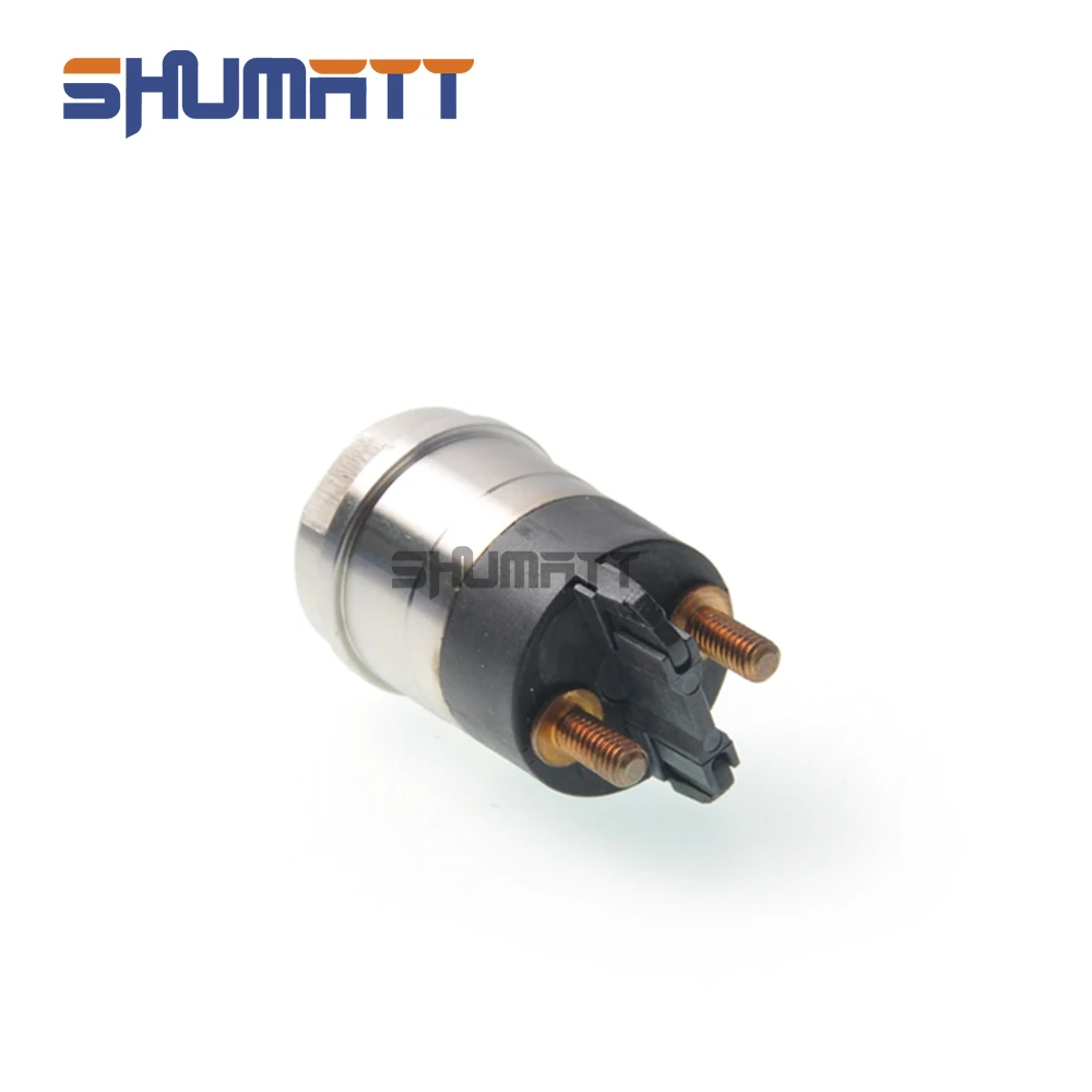 New Shumatt F00RJ02697 Fuel Injector Solenoid Valve F 00R J02 697 OE 50 10 412 093 For 0445120003 004 006 007 008 Injector