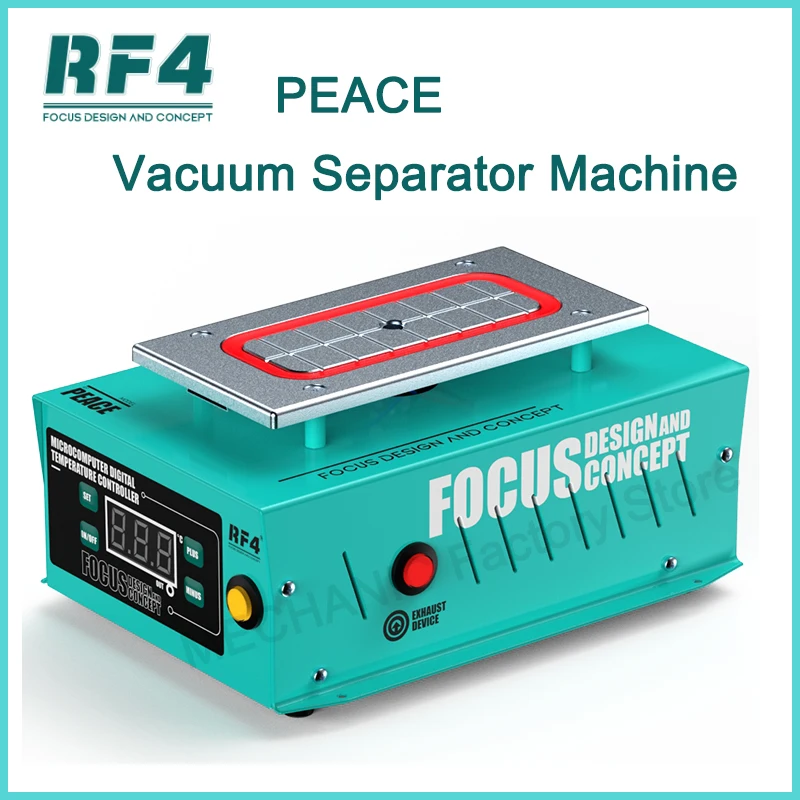 

RF4 PEACE Vacuum Separator Machine built-in vacuum pump 7-inch mobile phone screen Mid Frame removal LCD separator kit 110/220V