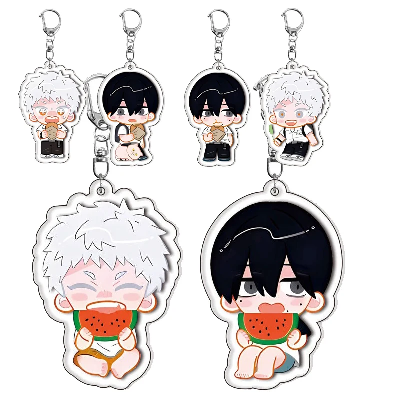 

Акриловый брелок с рисунком аниме The Summer Hikaru Died, милые сумки Kawaii, очаровательный брелок для ключей для студентов, кольцо для женщин, аксессуары