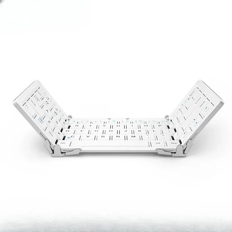 For Apple mobile phone three folding Bluetooth keyboard Android ipad tablet can be connected to m6 wireless mini pro10.2