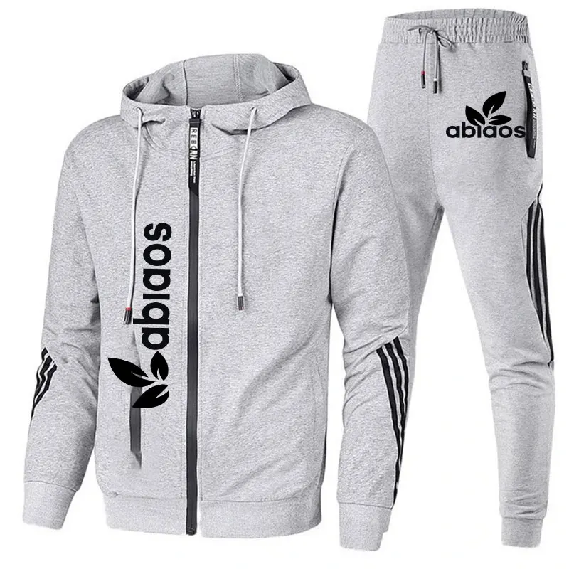 Mens Sweat-shirt Set Hoodies and Sweatpants High Quality Male Outdoor Casual Sports Jogging Suit Gym Longsleeve Tracksuit S-3XL