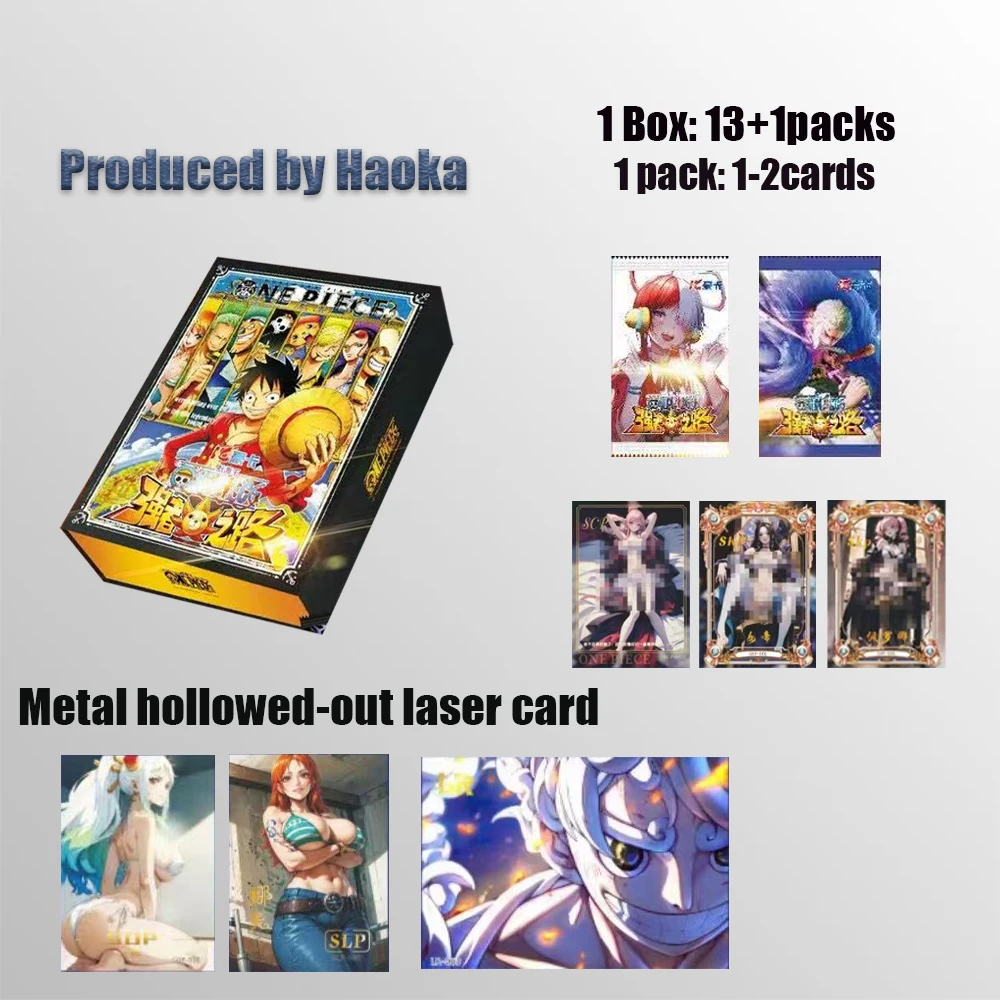 

One Piece Collection Cards World Anime Character Luffy Zoro Nami Toys Birthday Gifts
