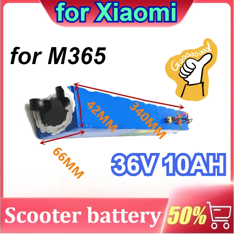 

36V 10AH for Xiaomi M365 Dedicated 18650 Lithium-ion Battery Pack Scooter Battery