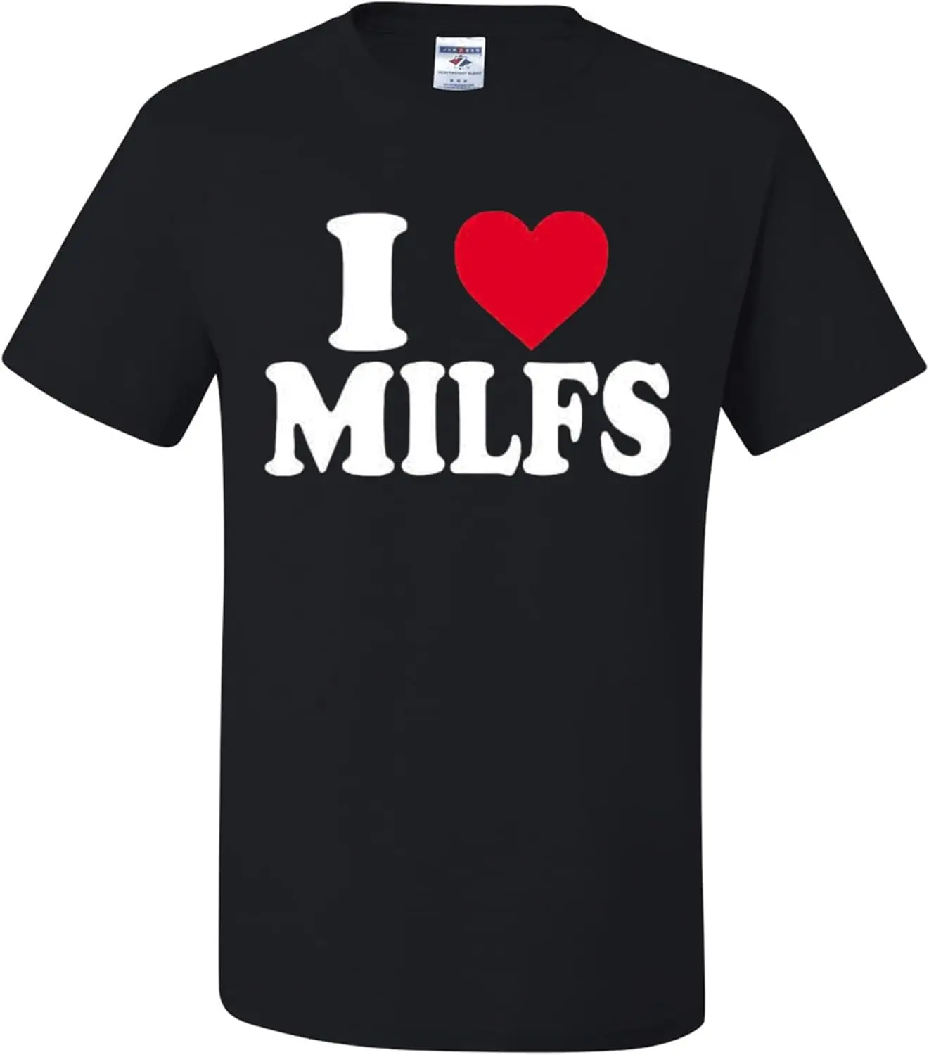 wild custom apparel I Heart Milfs Mens T-Shirts