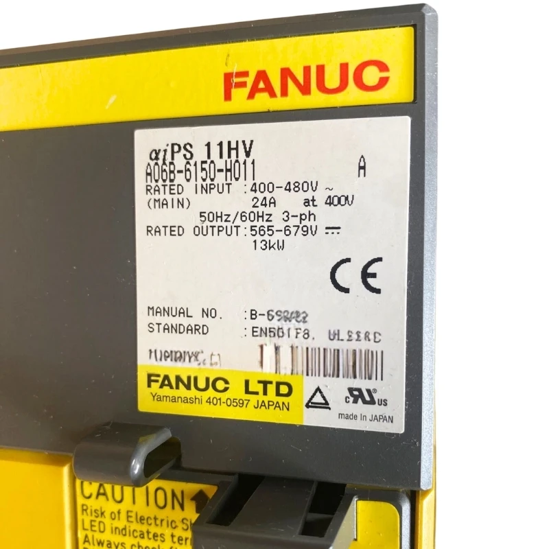 

Сервопривод Fanuc A06B-6150-H011, протестирован, исправен, срочная доставка