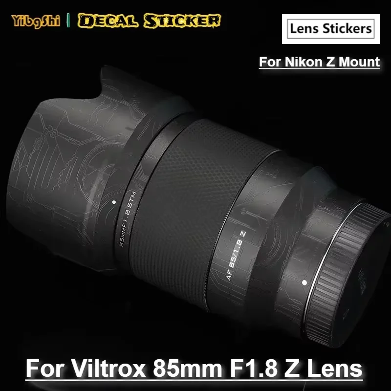 

For Viltrox 85mm F1.8 For Nikon Z Mount Lens Sticker Advanced Protection Lens Body Protective Decal Skin Protector Coat