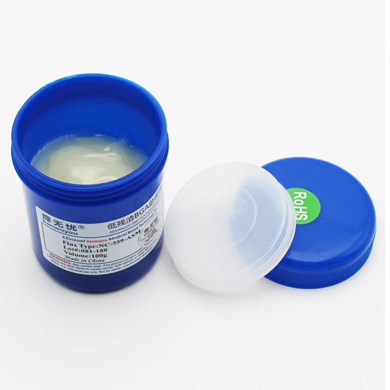 Paste NC-559-ASM 100g Leaded Free Soldering Flux Welding Paste  For SMT BGA Reballing Soldering Welding Repair No Clean Flux