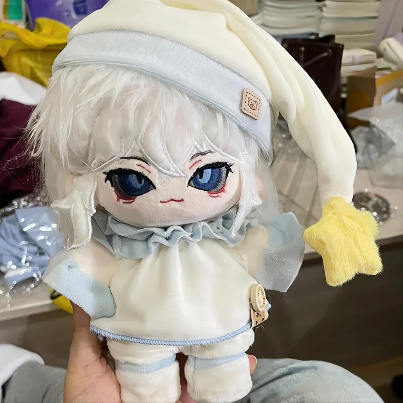 Peluche de jeu d'identité V Ithaqua, 20cm, mignonne, habillée, corps de poupée en coton, jouet en peluche, décor de salle de Cosplay, cadeau de noël et d'anniversaire