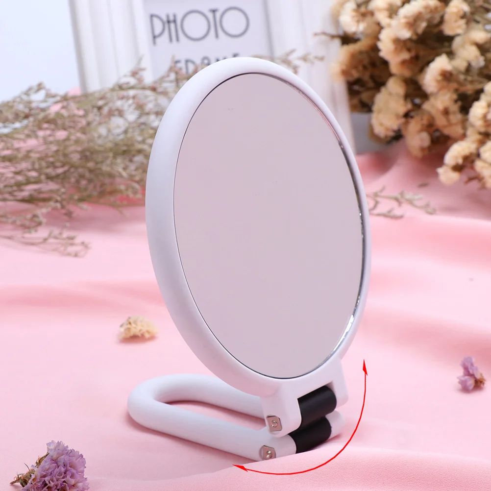 Ampliação Vanity Light Mirror para meninas, Lupa de maquiagem, 15X LED