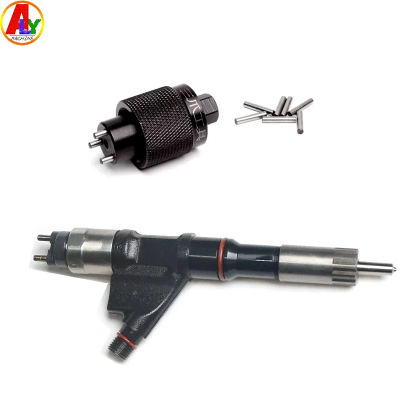 

Common Rail Diesel Fuel Injector Three Jaw Repair Tools for Den-so Disassembly Dismantling 095000