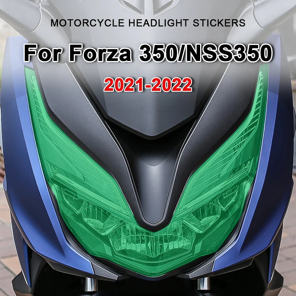 Clear Headlight Stickers Accessories For Honda Forza 350 Forza350 NSS 350 NSS350 2021 2022 Motorcycle Headlamp Protective Decals