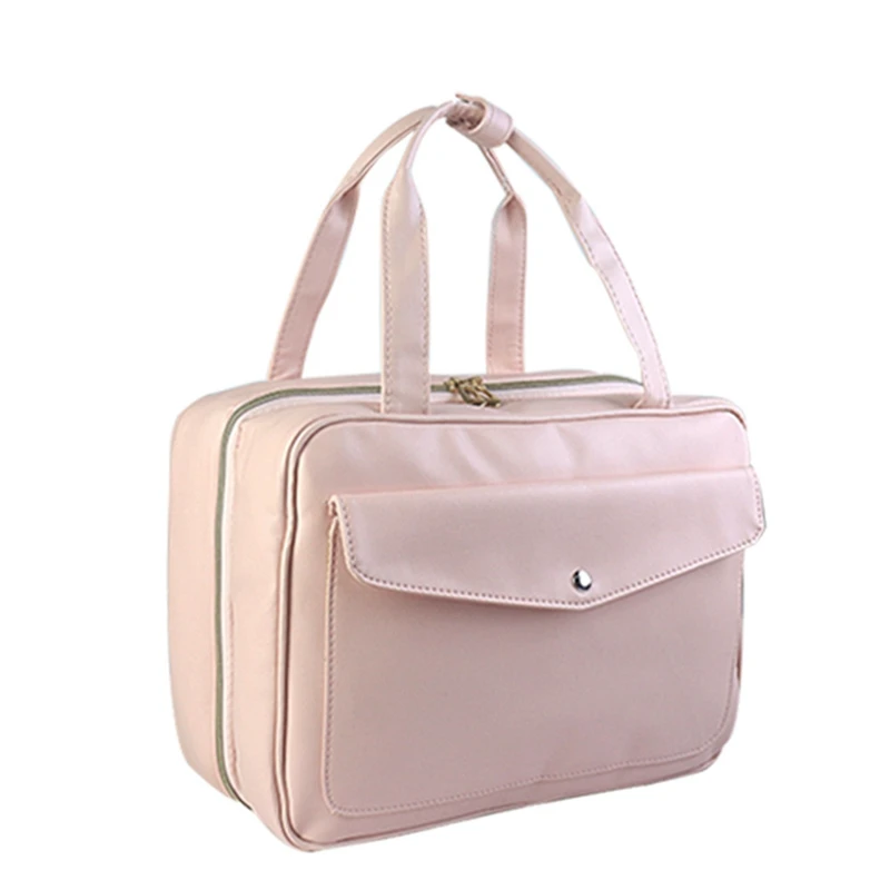 

Hot Kf-Toiletry Bag With Hook Travel Bag Waterproof Cosmetic Bag Travel Storage Bag Toiletry Bag