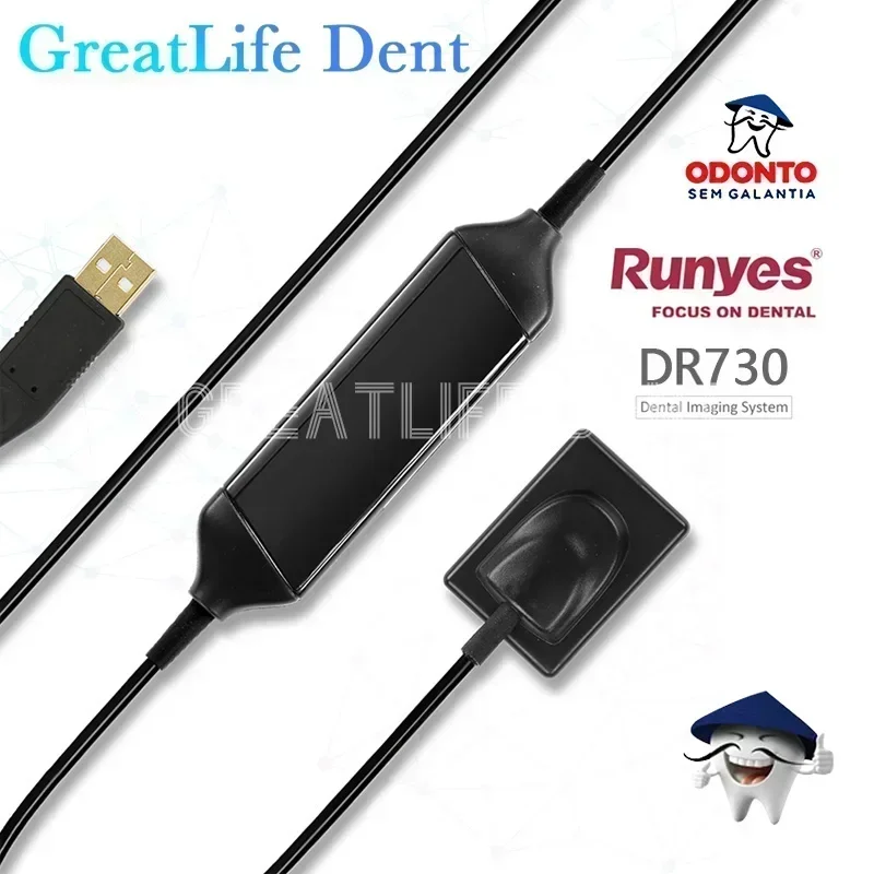 USA Mexico RU EU In Stock GreatLife Waterproof Nanopix Rvg Imaging System Digital AED APS CMOS IP68 Dental Sensor XRay Rvg Image