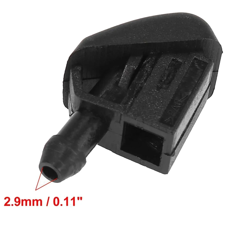 NEW Windshield Windscreen Washer Nozzle Jet 5J0955985 For -VW Polo 6N Skoda Fabia Octavia Roomster 1996-2015 Not Heated