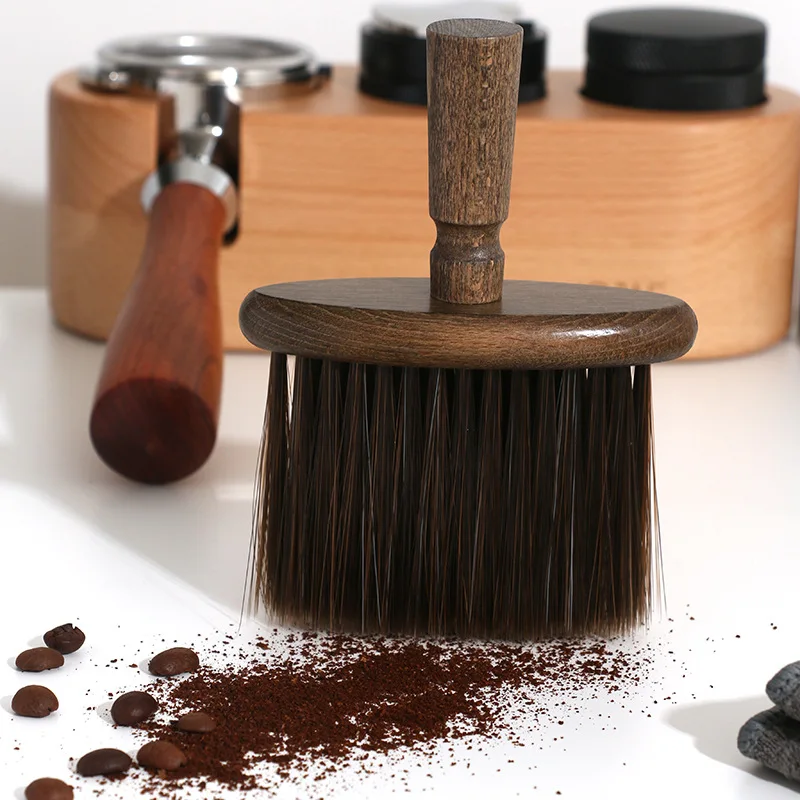 Accessories for Coffee Table Cleaning Brush Implements for Barista Clean Tools Bar Grinder Wooden Kitchen Coffeeware Dining Home