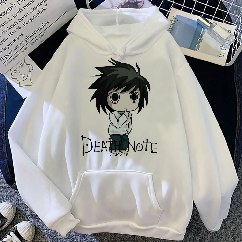 Death Note hoodie sweatshirt kawaii fashion unisex 2026 gothic cutecore Korean Sport Coat
