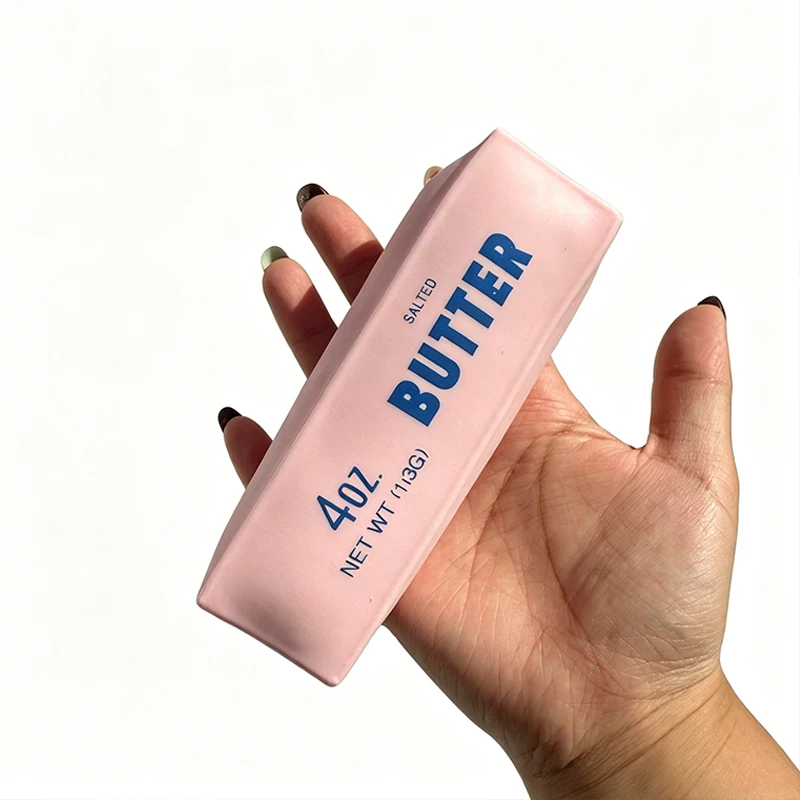 Butter Stick Squishy Stress Ball Fidget Toy Crunchy Squeeze Toy Round Blocks Filled ASMR Anti Stress Release Hand Relax Gift Toy image 3