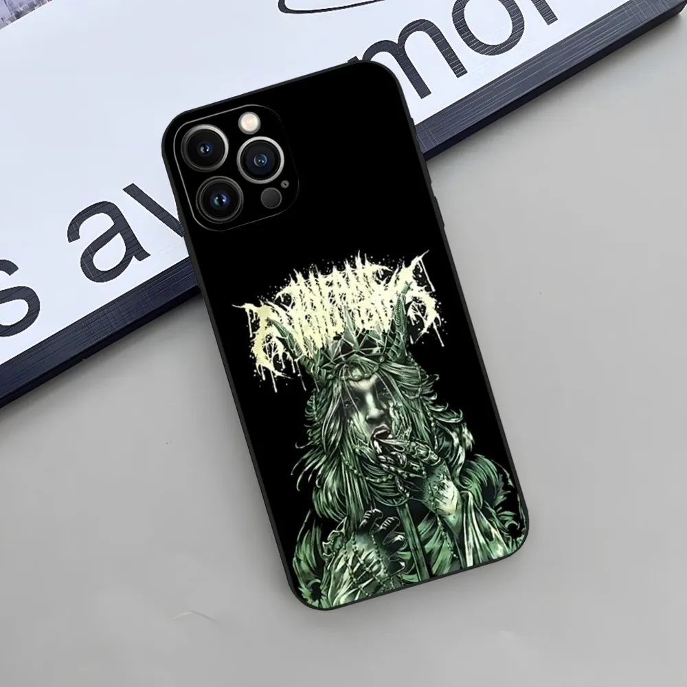 Infant Annihilator Cheeky Deathcore Phone Case for iphone 15 14 13 11 12 Pro Max Mini Xr X Xs 8 Plus Black Soft Cover