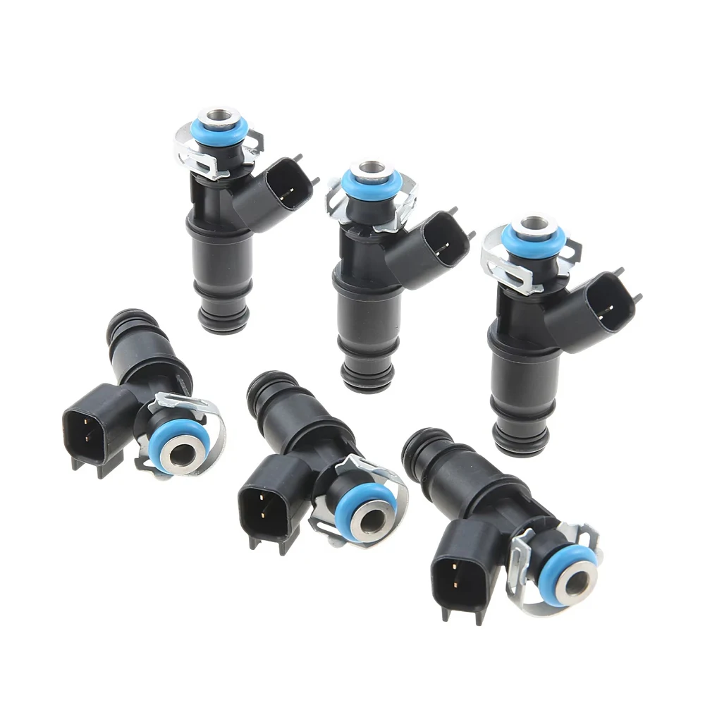 6Pcs Fuel Injectors 12573427 for Pontiac Grand Prix for Buick LaCrosse Allure Lucerne 3.8L V6 Car Fuel Injectors Replacement