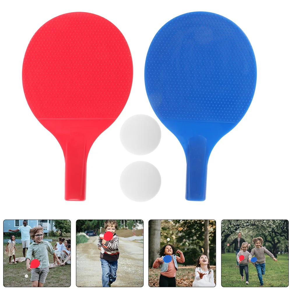 

3Sets Table Tennis Paddle Ball Lightweight Easy Grip Practice Durable Table Tennis Set Paddle Ball