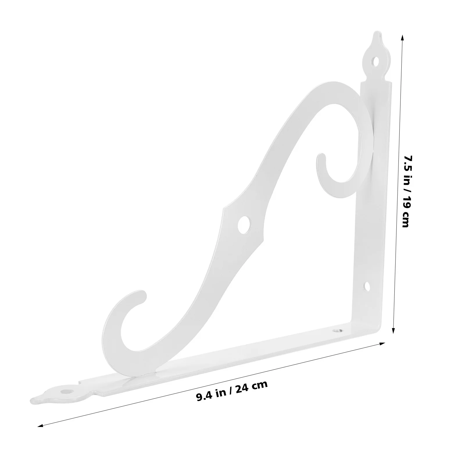 1 مجموعة 1 مجموعة من الحائط رف الكتب بين قوسين الثقيلة الحديد الجرف يدعم تخزين الرف اللوح حامل الرف قوس الحديد
