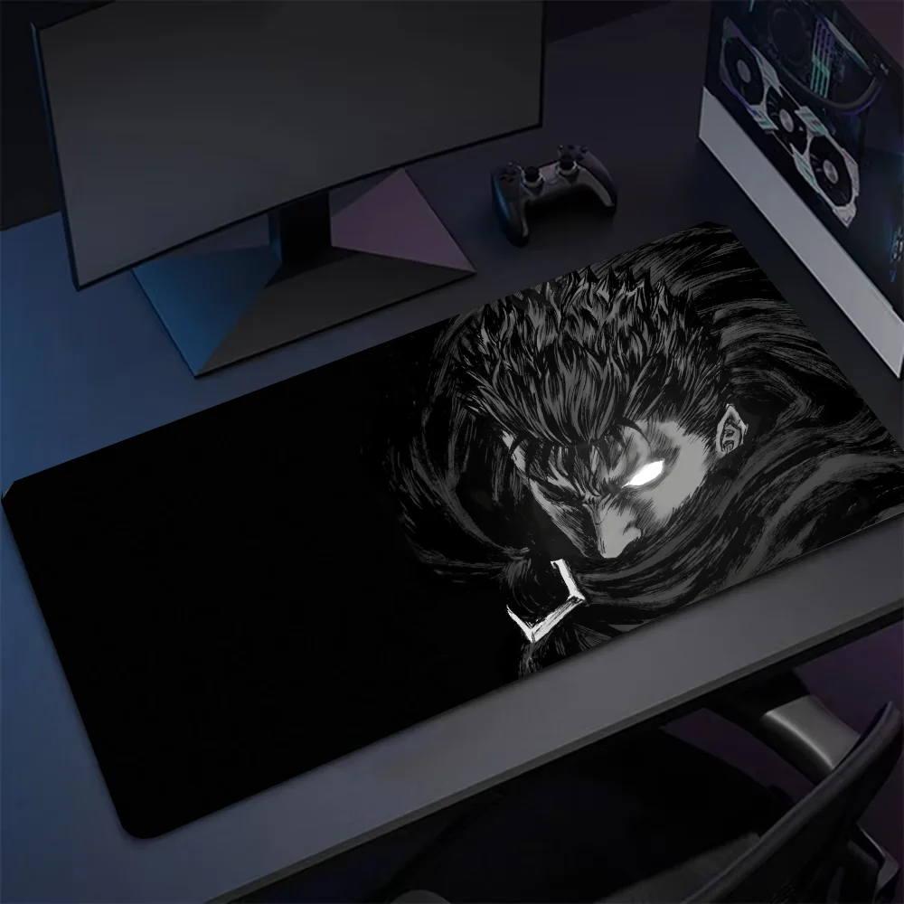 B-Berserk G-Guts Anime D-Dywan G-Gamer Non-slip Mouse Pad Suitable For Office Computers Laptops E-sports Game Desk Mats XXL