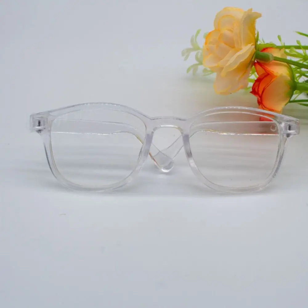 9.5cm Glasses Clothes Fashion Round Frame Dolls Glasses Cute for 15cm/20cm Cotton Dolls/1/3 1/4 BJD Dolls